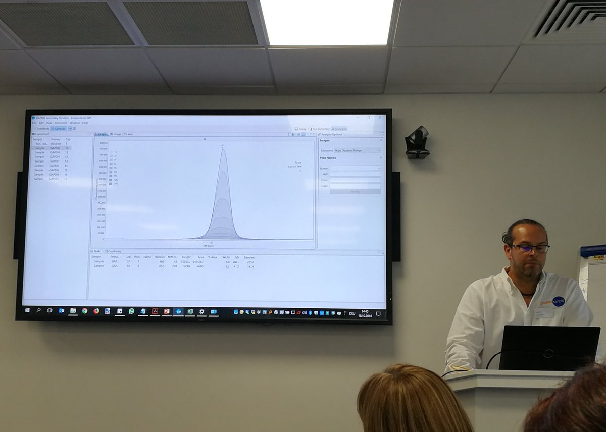 ZoltanNagyPhd's tweet photo. Glad to hear about the new developments in #SimpleWestern technology from @ProteinSimple. The way to go. Great meeting! #Wes #Jess https://t.co/VTQY2UFMVI