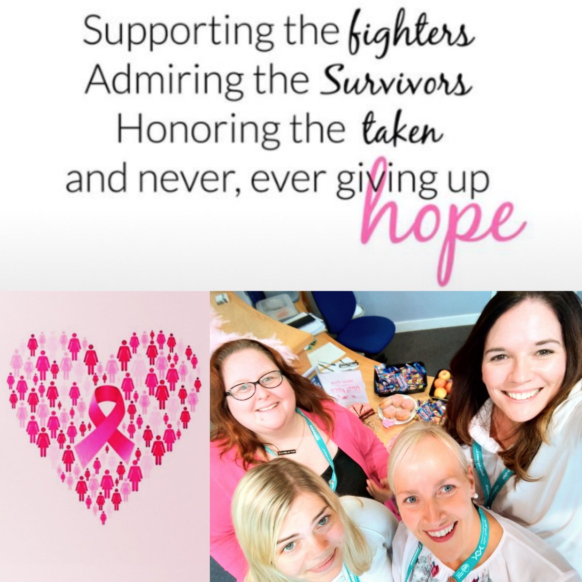 Thank you to everybody that visited and supported us today. For the love of cake and all things sweet we raised £87, which is fantastic!  
Big thanks to @EpprWatch for the entertaining cake cutting &amp; our wonderful Undergraduate Team 💗 <a href="/aaroncumminsNHS/">Aaron Cummins</a>  <a href="/bayhospitals/">Bay Hospitals Charity</a> <a href="/UHMBT/">MorecambeBayNHSTrust</a> #Pink