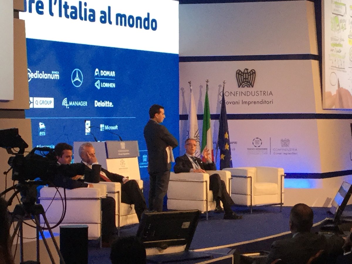 I rifiuti diventeranno una futura materia prima #futuro #eni  #uniti #capri18 <a href="/giconfindustria/">GI Confindustria</a> <a href="/wegisud/">Gi Sud - Capri</a> <a href="/ferrarelleit/">Ferrarelle</a> <a href="/rolandberger/">Roland Berger</a> <a href="/eni/">eni</a>