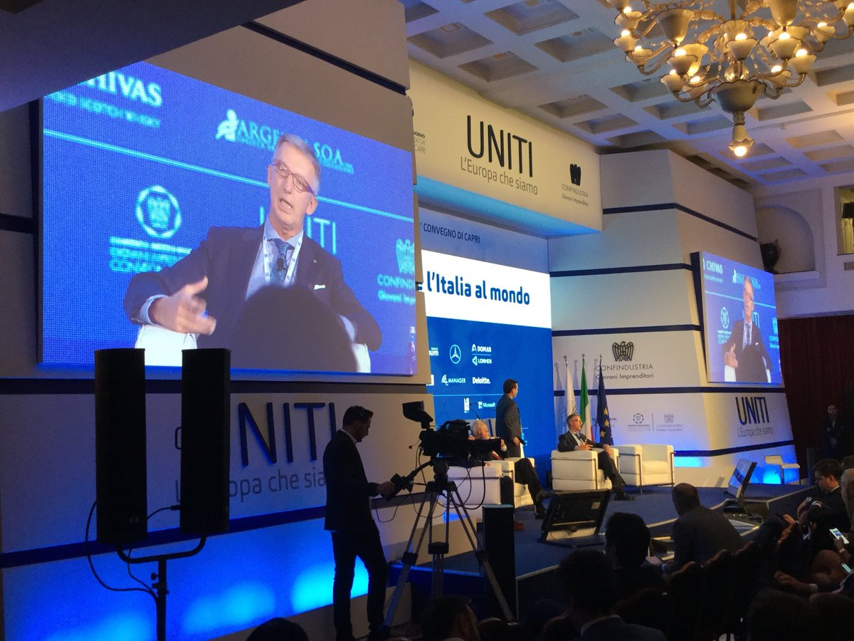 Il mondo ha bisogno di capacità e competenze nel lavoro   #uniti #capri18 <a href="/giconfindustria/">GI Confindustria</a> <a href="/wegisud/">Gi Sud - Capri</a> <a href="/ferrarelleit/">Ferrarelle</a> <a href="/rolandberger/">Roland Berger</a> <a href="/eni/">eni</a>