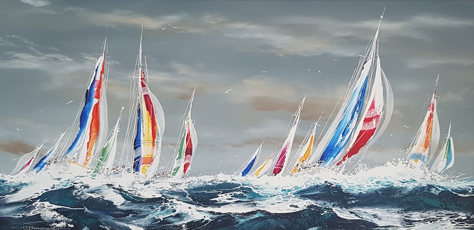 WestoverArt's tweet photo. Wonderful to have talented artist Dale Bowen visit the gallery today. His stunning original paintings are available from just £295. Order them before they sail away! https://t.co/BhVDC2eZ8y

#meettheartist #artgallery #gallerywall #seascape #art #sailing #paintings #yachtlife https://t.co/k1NOh3rwvp