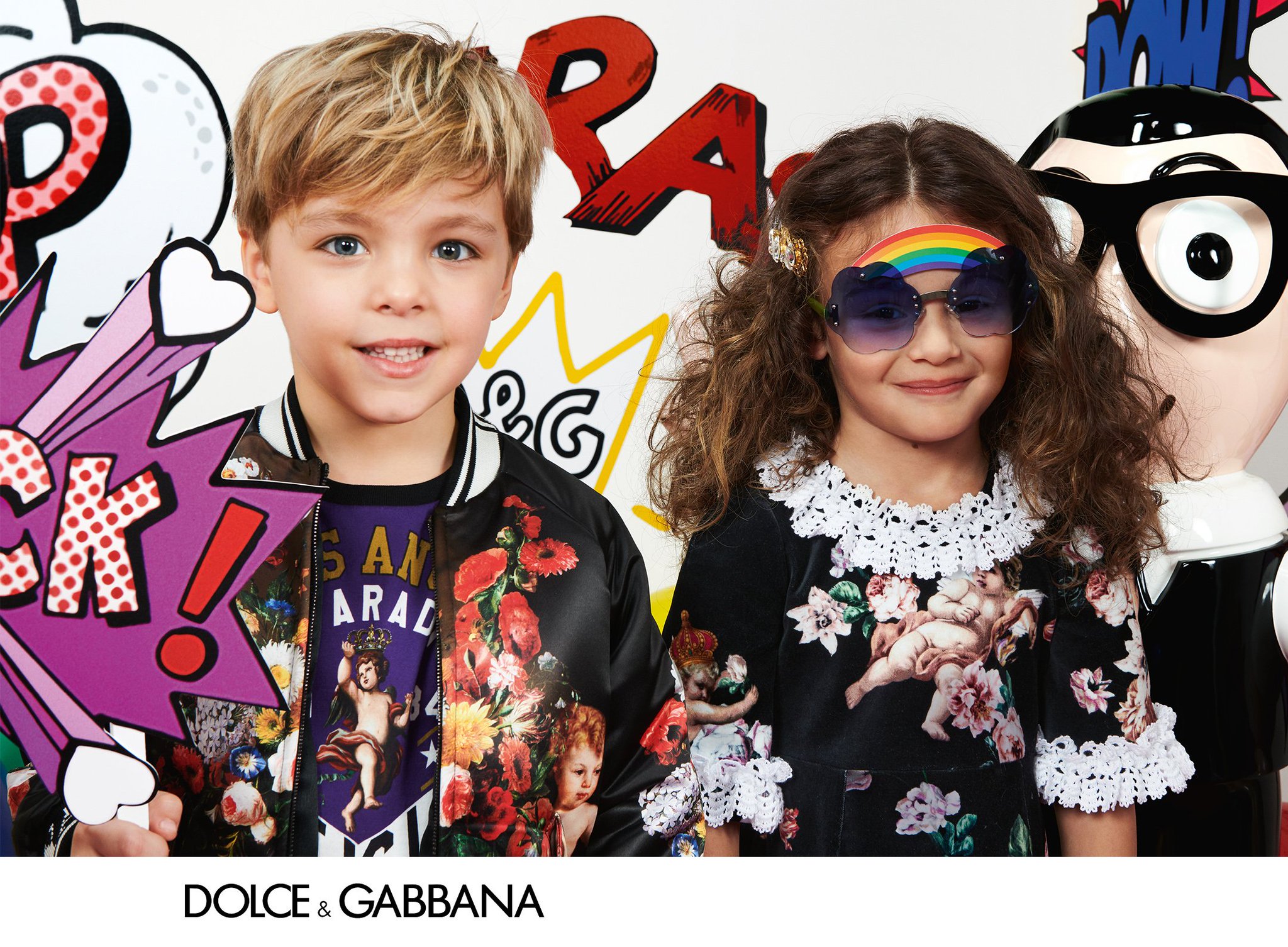 Dolce Gabbana on X Future style icons pictured for the Dolce Gabbana FW18 19 Children s Campaign. DGBambino DGCampaign DGFW19 DGKingsAngels DGFashionDevotion https t BHv3l8enpf X