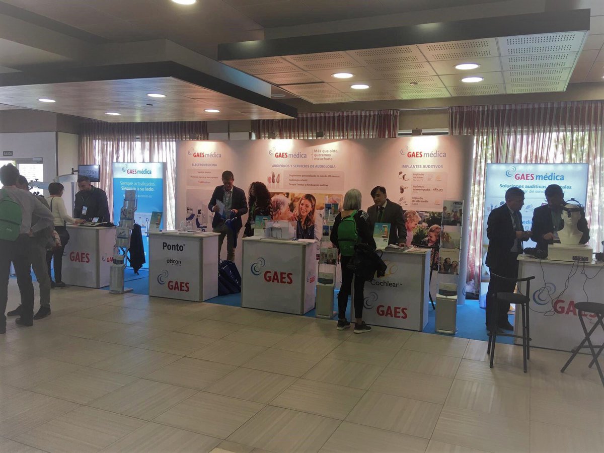 Gaes's tweet photo. Otorrinos y especialistas, ¡os esperamos en el #CongresoNacionalSEORL en Madrid! No os perdáis la presentación de nuestra app #ORLGuide 📱#GAESMédica https://t.co/tJ3aWDsXqu