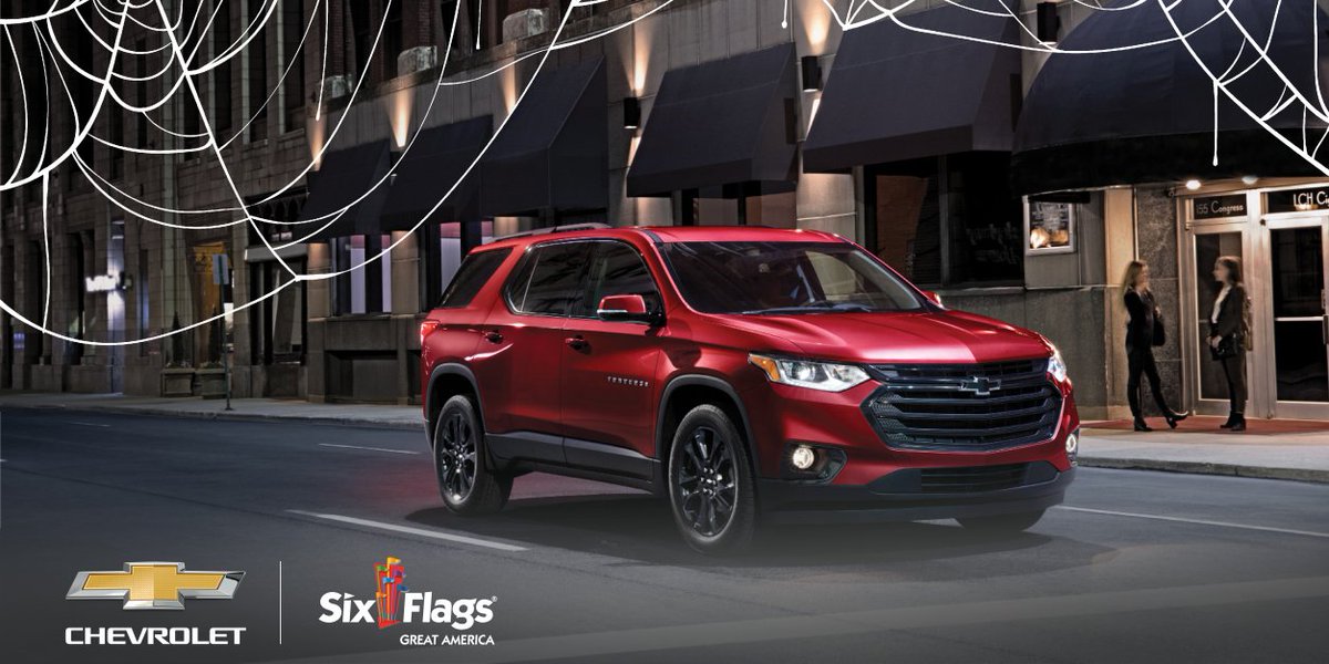 If we can't get to Fright Fest by broomstick, might we recommend this #ChevyTraverse. Check it out at @SixFlagsGA, Oct. 20-21. pbxx.it/igmkr4