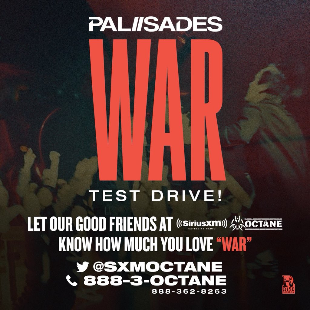 War has been added to this weeks <a href="/SXMOctane/">SXMOctane</a> #testdrive! Make sure to let them know how much you love hearing War on octane!