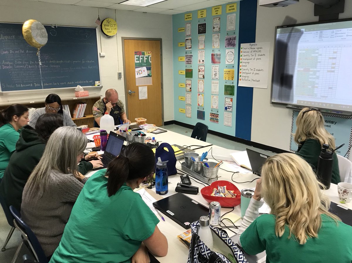 GunstonElem's tweet photo. The first round of MTSS/RI meetings are underway. #ByNameByNeed #GunstonPride #WhereEveryEagleSoars https://t.co/se7QpsjkAz