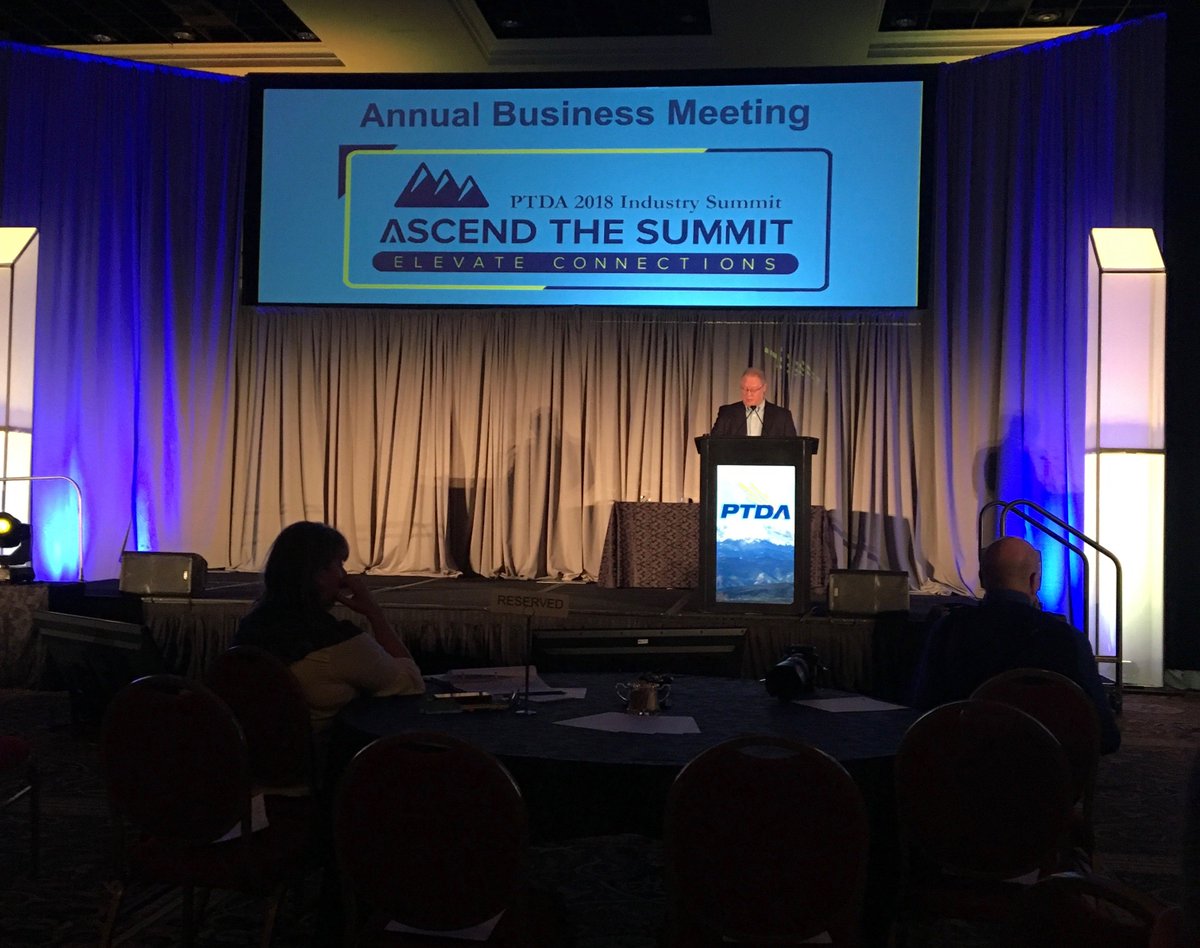 MIMotionInd's tweet image. Jim Williams - Outgoing 2018 PTDA President. The first PTDA President from Motion Industries. #MotionProud  @PTDAorg