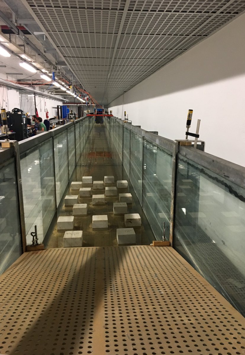 LABIMA_UNIFI's tweet photo. Tests are going on at LABIMA for the project SPECuWaTT - Structural and Performance Effects of Current and Waves on Tidal Turbine - granted by @MaRINET2_EU #FlumeFriday https://t.co/Afh5HUGWr4