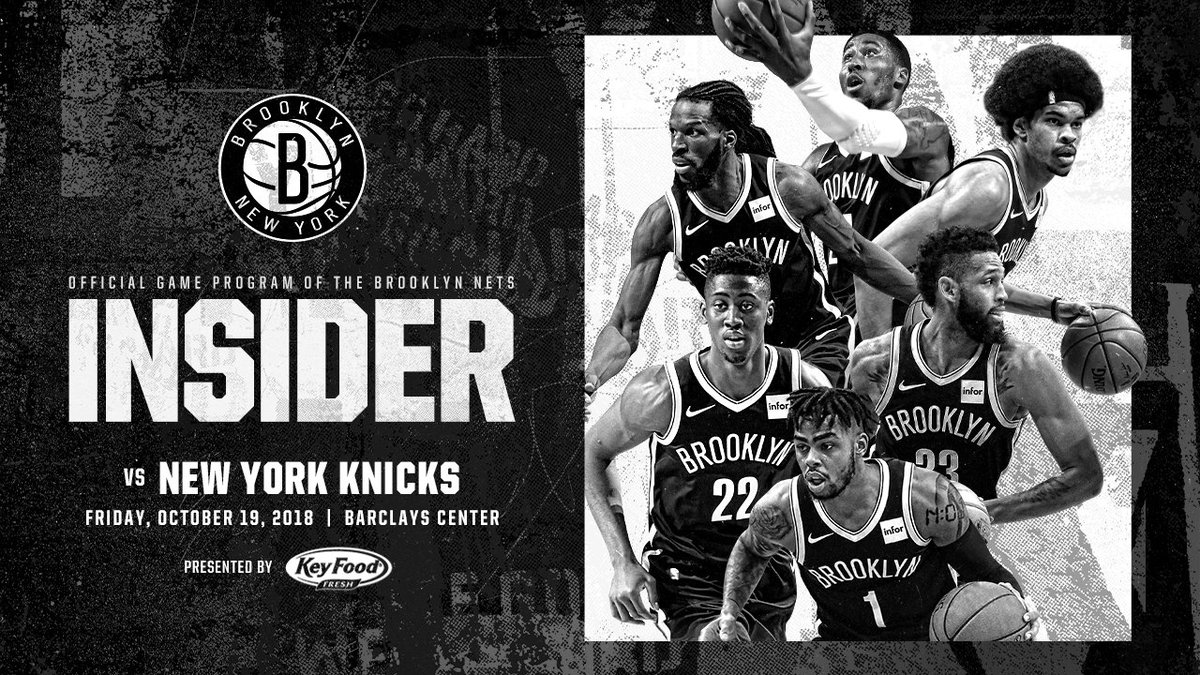 Get your 2018-2019 season preview and home opener Nets Insider Game Program right here  🔗 | on.nba.com/2CUEFUM https://t.co/CuaNcdQCxw