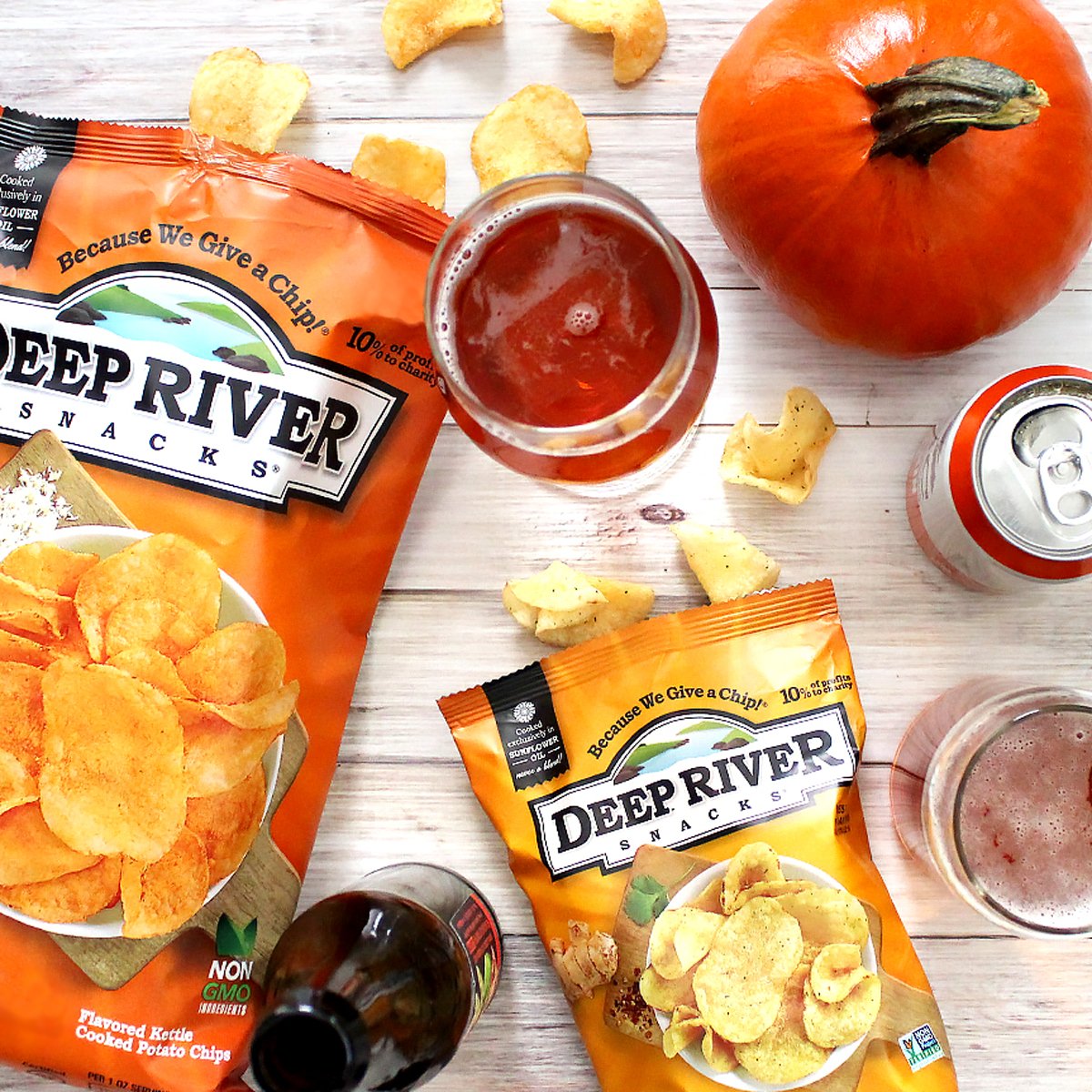 Kick back and relax this weekend. Crispy, bold flavored kettle chips and a seasonal beer or cider make an autumn weekend even more enjoyable! amzn.to/2NIGDbN