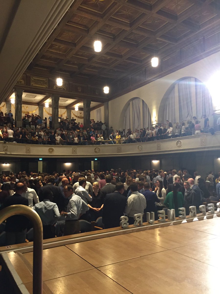 View from #Backstage of #leadingentrpreneurs @LMU_EC <a href="/LMU_Muenchen/">Universität München</a>