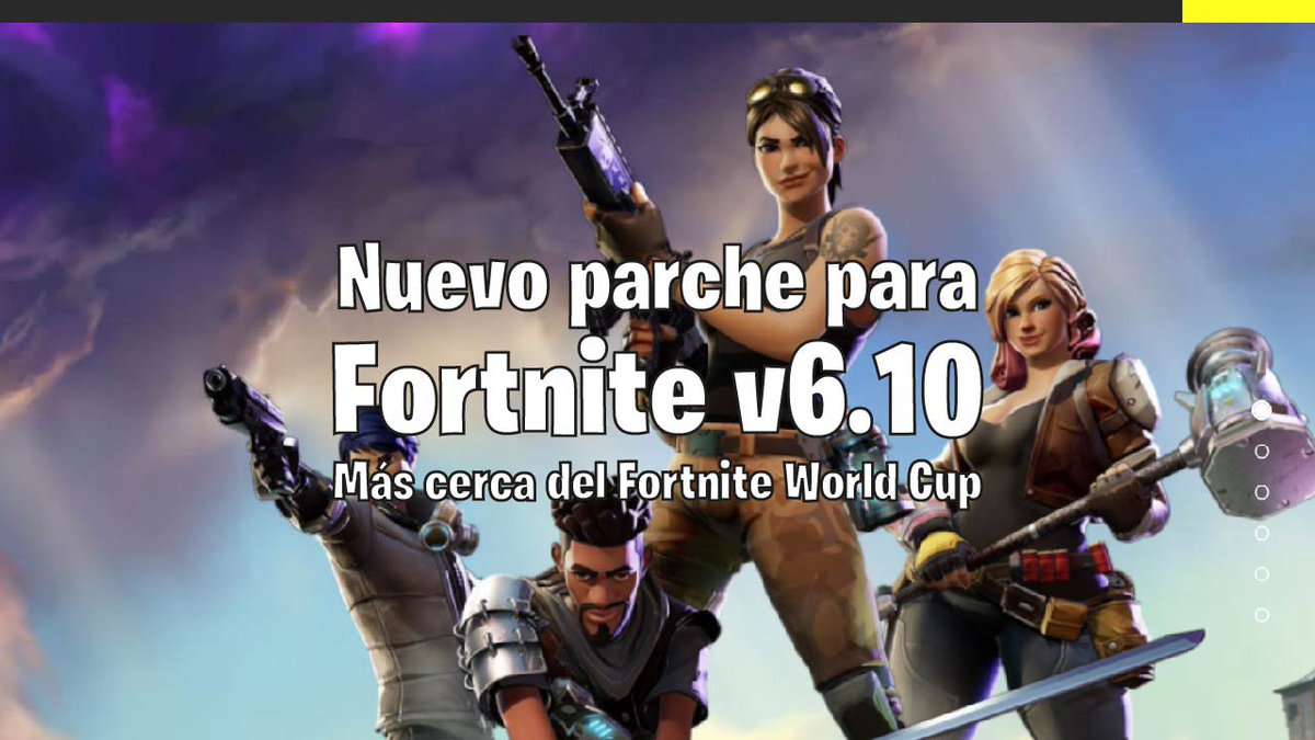 viciojete's tweet photo. Nuevo parche de Fortnite 6.10 #pc #xboxone #xbox #ps4 #ps4share #Fornite 
Noticia completa : 👉https://t.co/KC6xytgEc1 https://t.co/pJE4tnWExe