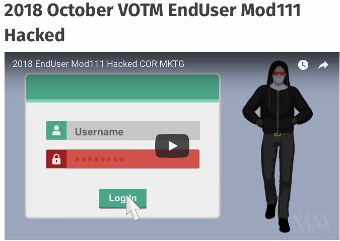 SANSWorkforce's tweet photo. Is your browser taking you to unwanted websites that you can't close? There's a good chance you might have been #hacked. Check out this video to learn whether or not you've been hacked: https://t.co/JzUXXA2zoS #SANSSecAware https://t.co/Yw7LyGibKy