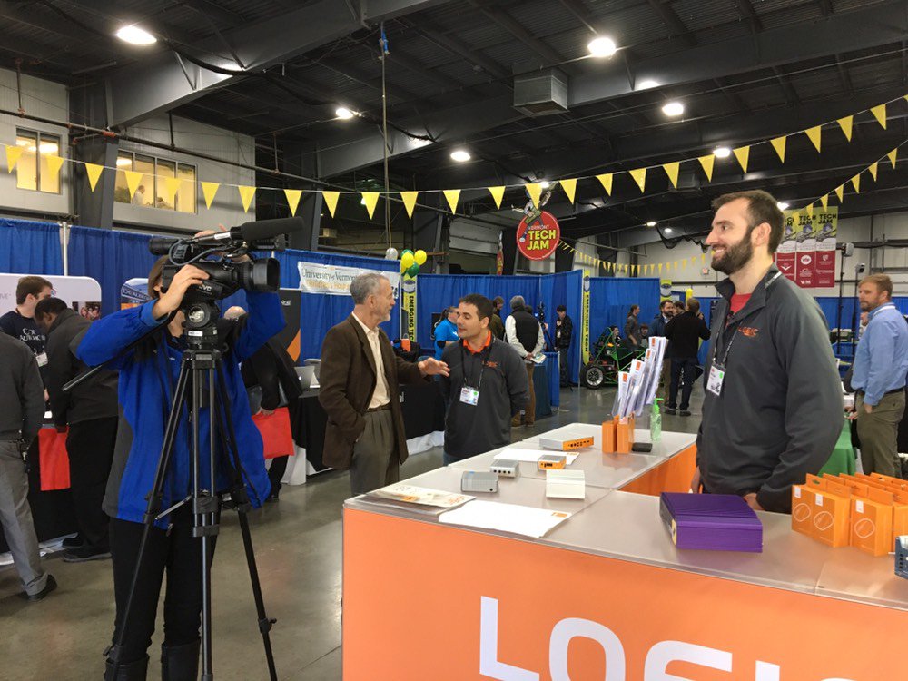 OnLogic's tweet image. Thanks to @MyNBC5 for stopping by to chat with us at @techjamvt today. We've had so many great conversations already and we're here for the rest of the afternoon talking #technology. Stop by and say hi. #techjamvt #jobsinVT #engineering #sales #IT #BTV