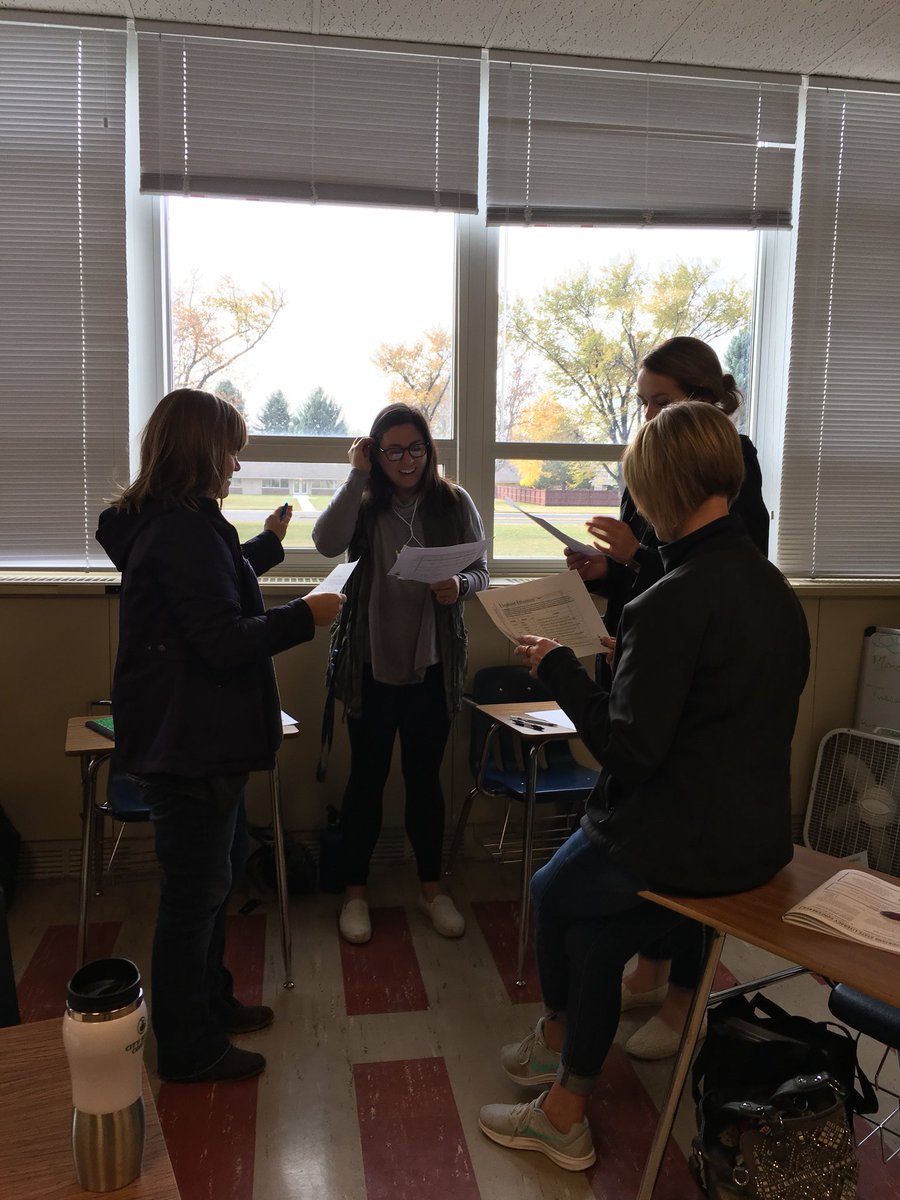 TovaasM's tweet photo. What a fun session to lead on STEM/literacy. Essential Question: Why do animals live in groups? We used picture books, observed elephant behaviors, and played elephant charades. Thx for making it easy @EmilyMorganNTYS! #pictureperfectstem #mtlit18 @SWMSS_ED https://t.co/4z6pyNne1L