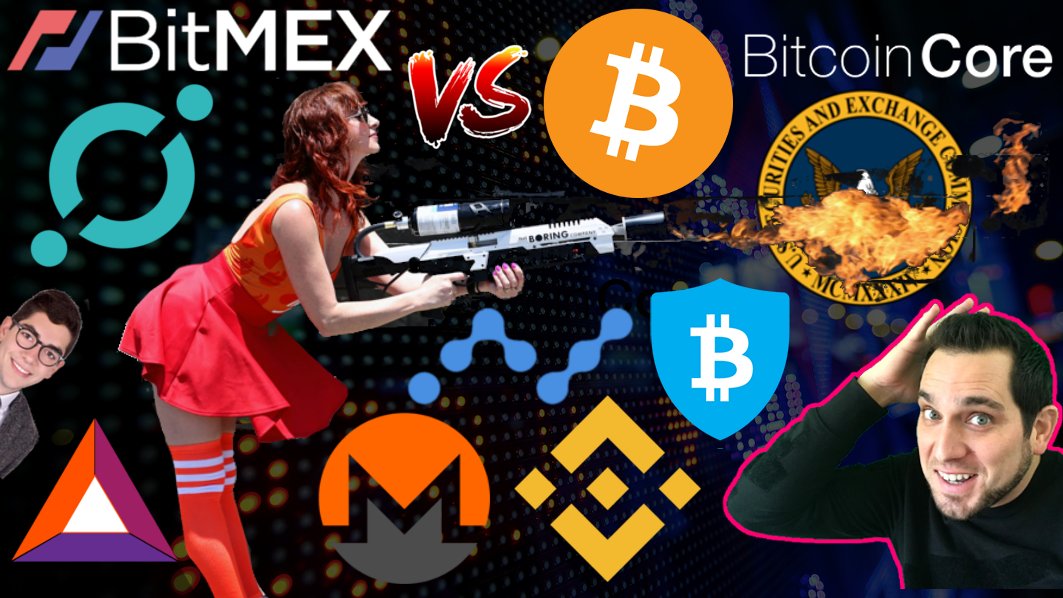 TheCryptoZombie's tweet photo. SEC launches FinHub for ICOs, BitMEX vs Bitcoin Core, buy flame-throwers with crypto, BitGo receives investments from Goldman Sachs and Galaxy Digital, $NANO “Epoch Blocks,” ZebPay moves to Malta, crypto news, and more!

📺👉 https://t.co/BwbCnQl5ZB https://t.co/nAhojWgyqL