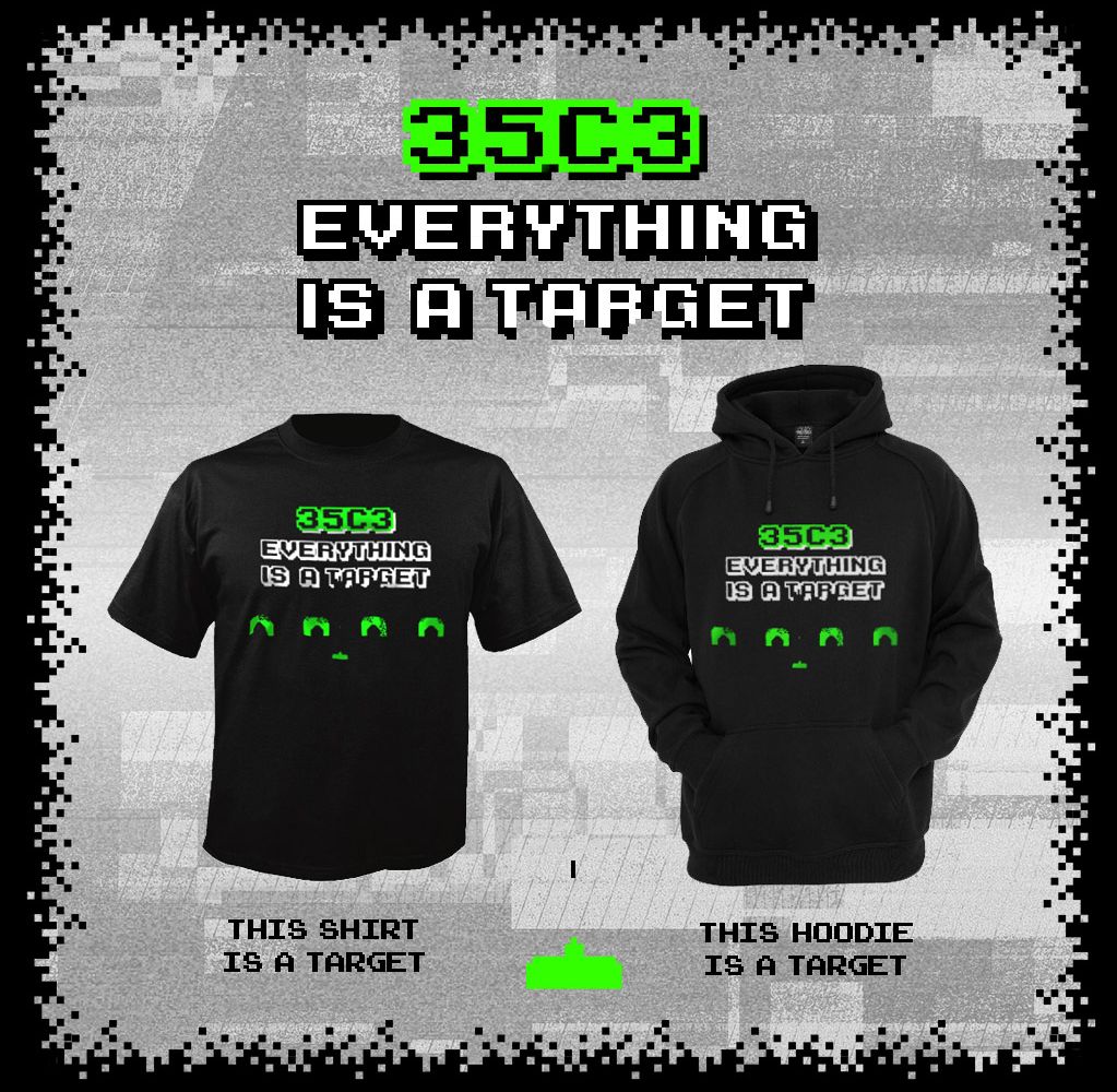 7marcus9's tweet photo. Der #35c3 Merch wir LIT AF 🔥⚡🔥 #dab #nurSoLangeDerVorratReicht https://t.co/e4fC9z484p