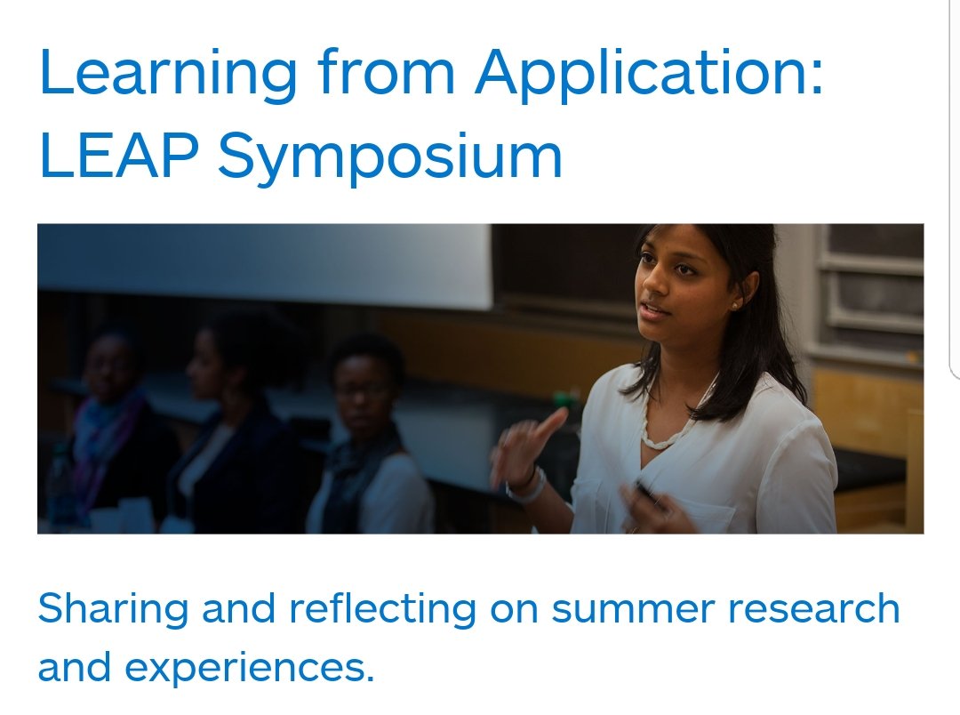 It's LEAP Symposium Day!
<a href="/mtholyoke/">Mount Holyoke College</a>