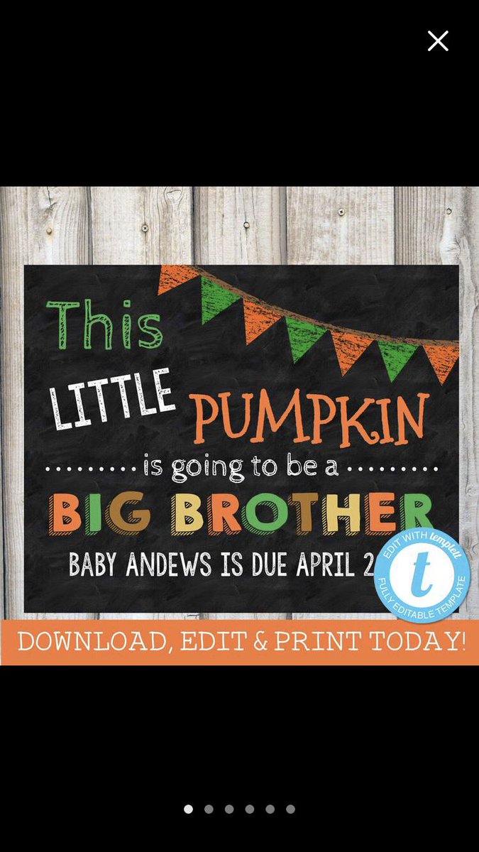 RadFamilyDesign's tweet image. Pumpkin Baby Announcement 🎃
#bigbrother #bigsister #radfamilydesigns #etsyshop #chalkboardposter

buff.ly/2NPlAnP