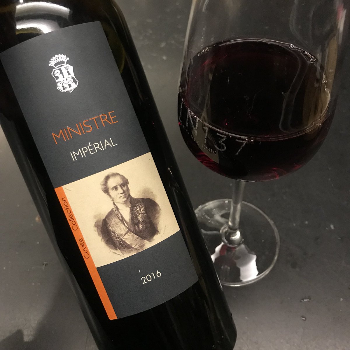 One of Corsica’s leading reds, from Abbatucci, who is credited with reviving several Corsican varieties on the verge of extinction. It’s a blend of   Sciaccarello, Nellucio, Morescola, Morescono, Montanaccia, Carcajolo Nero, and Aleatico. Oof.