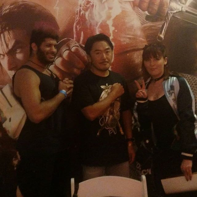 FoxxEmpress's tweet photo. Does your soul still burn?
With Okubo-san and @maguma.usagi at the @bandainamcous LA Ring Out event. I can't wait to get home and play my copy!!
.
.
.
#SOULCALIBURVI #soulcalibur6 #soulcalibur #socal #gaming #gamergirl #videogames #fightinggames #laringo… https://t.co/UtlGZUnb6s https://t.co/az3b1GIxqI