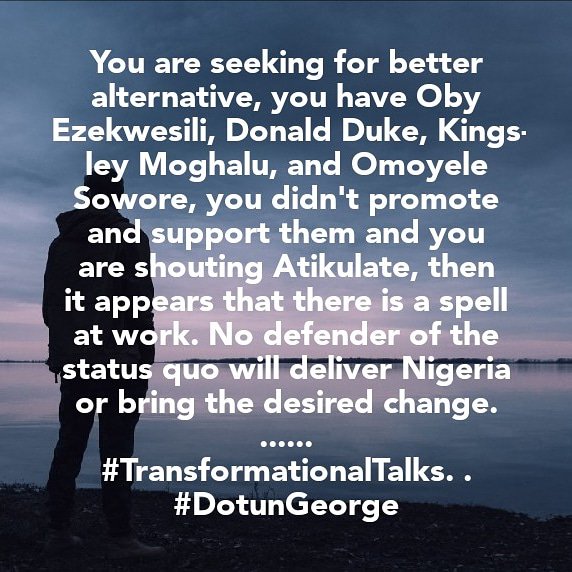 dotungeorge's tweet image. #TransformationalTalks