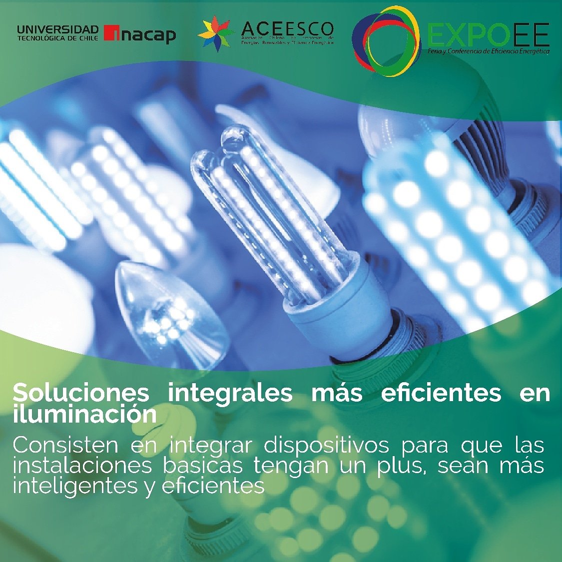AAceesco's tweet photo. Soluciones eficientes para iluminación💡
¡No te pierdas @expoee.cl el próximo 21 y 22 de noviembre!
#EficienciaEnergética #ERNC #energíasrenovables #energía #INACAPVALPARAÍSO #valparaíso #Chile #EXPOEE #Aceesco https://t.co/CmWJCgOI4n