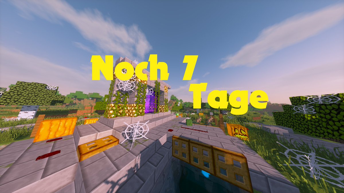 PGamesnet's tweet image. Noch 7 Tage... 😁 #minecraft #minecraftDE #streamerwars