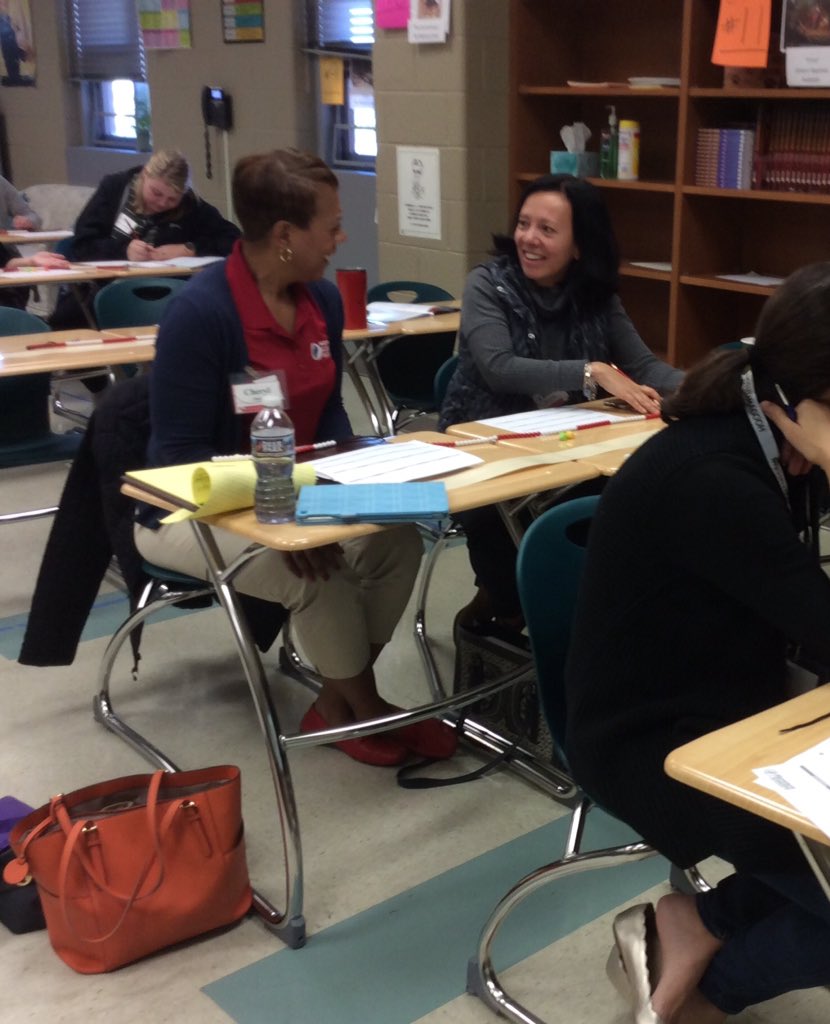 KristenLMangus's tweet photo. Who dares to teach must never cease to learn - John Cotton Dana; many @HCPSSElemMath teachers spent the day learning at the #MCTM2018 annual conference #MDMath18 #mathliveshere https://t.co/bvbejLPT3X