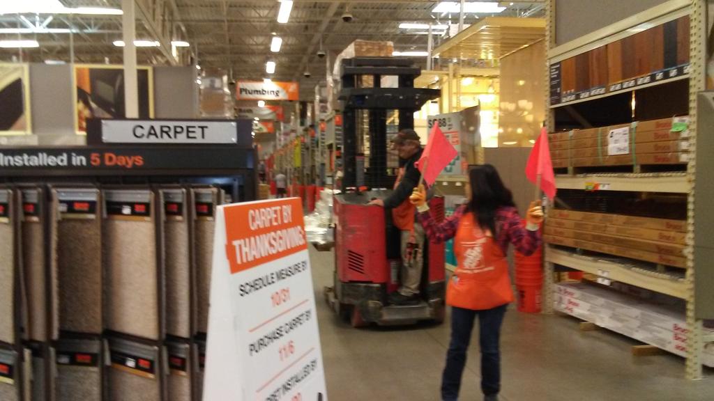 GeriCraig7's tweet photo. Mike &amp;Penny safely moving thru the store
#safetyselfie 6176
@JohnBeardTHD 
@nyyroro @kkiely33 
@daryl_hagen @cmjohnson531 https://t.co/Iqb6QDurjM