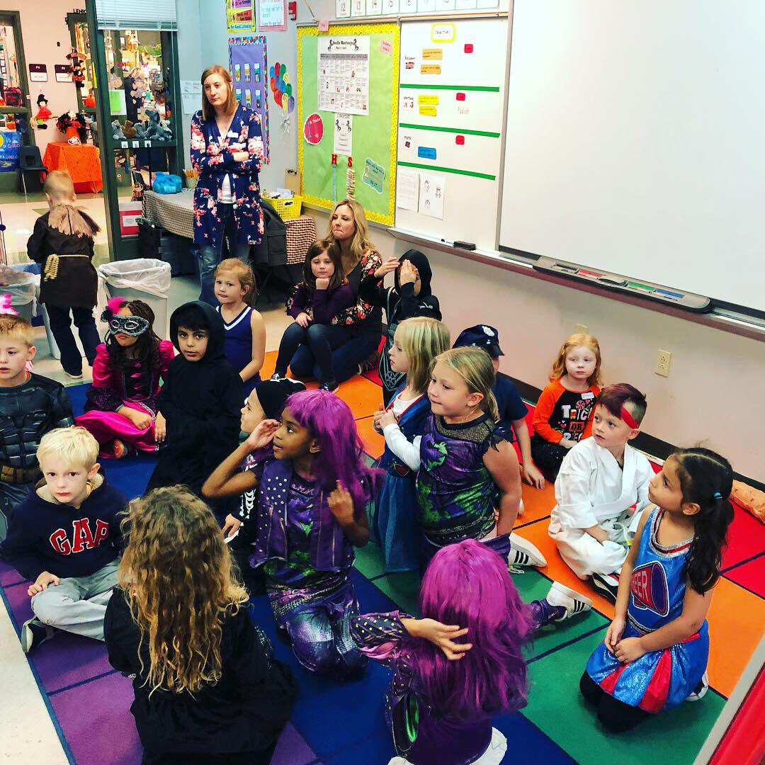 Cooperteachwsd's tweet image. Mrs Gervais class!!! #DUEleads