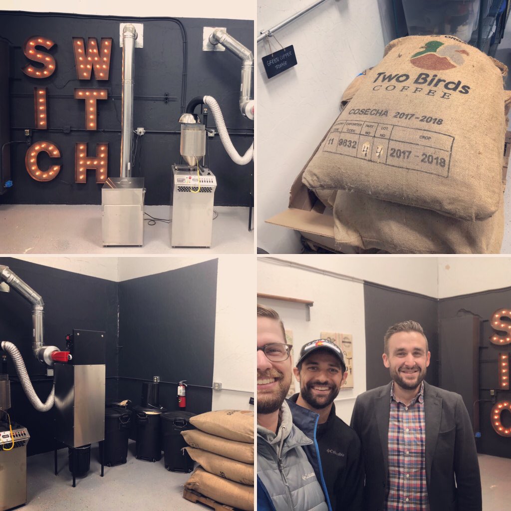 Coffee is good. But coffee is great when it’s used to do good in our city! Thanks <a href="/SwitchCoffeeCo/">Switch Coffee Co.</a> for the tour of your new roasting facility. We <a href="/CRAVEstl/">CRAVEcoffeehouse</a> and <a href="/LovedSent/">CMLC</a> are grateful for your partnership!