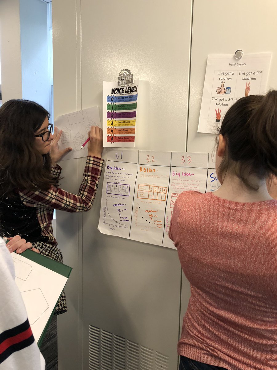 m0majeski's tweet photo. Day 2 of posters! We are using posters to create a graphic organizer of the big ideas from each investigation. #cmp3 #berkleydiffence https://t.co/yi80cGEBtR