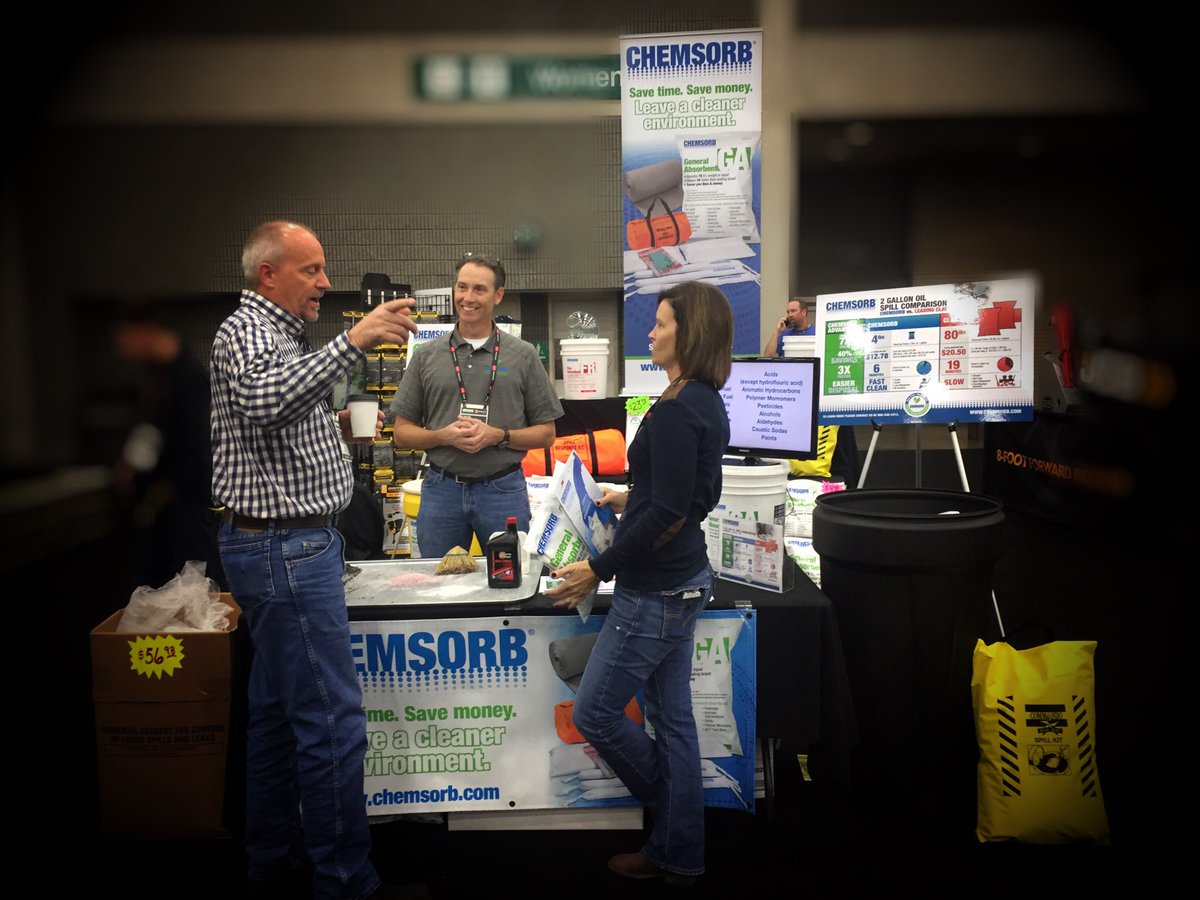 ChemsorbBrand's tweet photo. @ChemsorbBrand @GIE_EXPO https://t.co/GZ13YtPU70