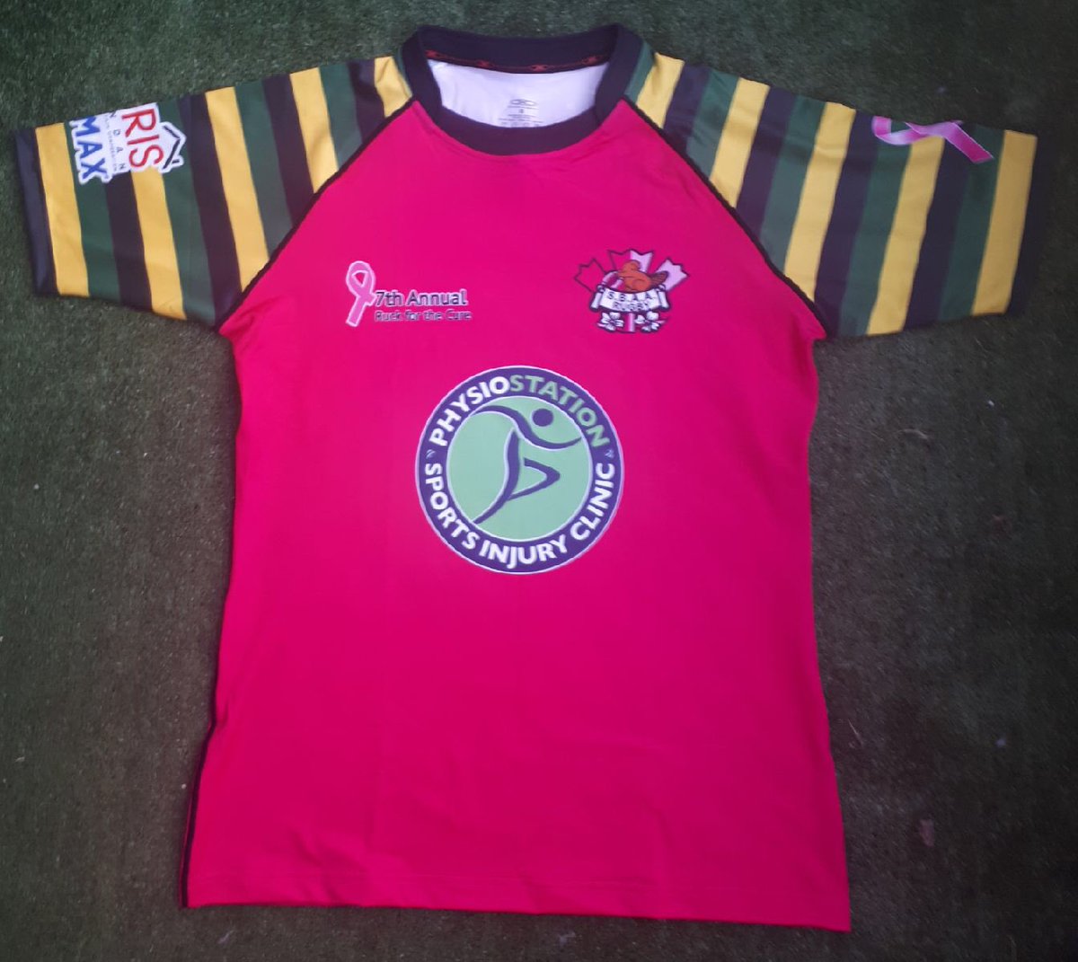 Physio_station's tweet photo. Surrey Beaver’s #ruckforthecure is tomorrow!! Silent auction held after the games. All proceeds to the Canadian Cancer Society! @BeaversRugby @CloverdaleNews https://t.co/9SI2gyjcwb