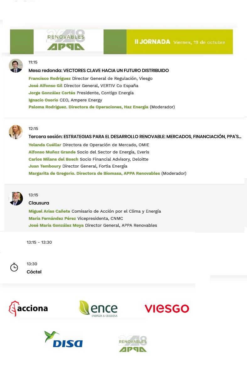MediosTec21_Vva's tweet image. #Renovables2018
CONGRESO NACIONAL DE ENERGÍAS RENOVABLES
@Cong_Renovables

🗣️#iDistributedPV:
📍bit.ly/2yqos5L

Francisco Rodríguez @Viesgo_ES
José Alfonso Gil @VertivCo_HQ
Jorge González Cortés @jgonzalezcortes
Ignacio Osorio @amperexenergy
Paloma Rodríguez. @HazEnergia