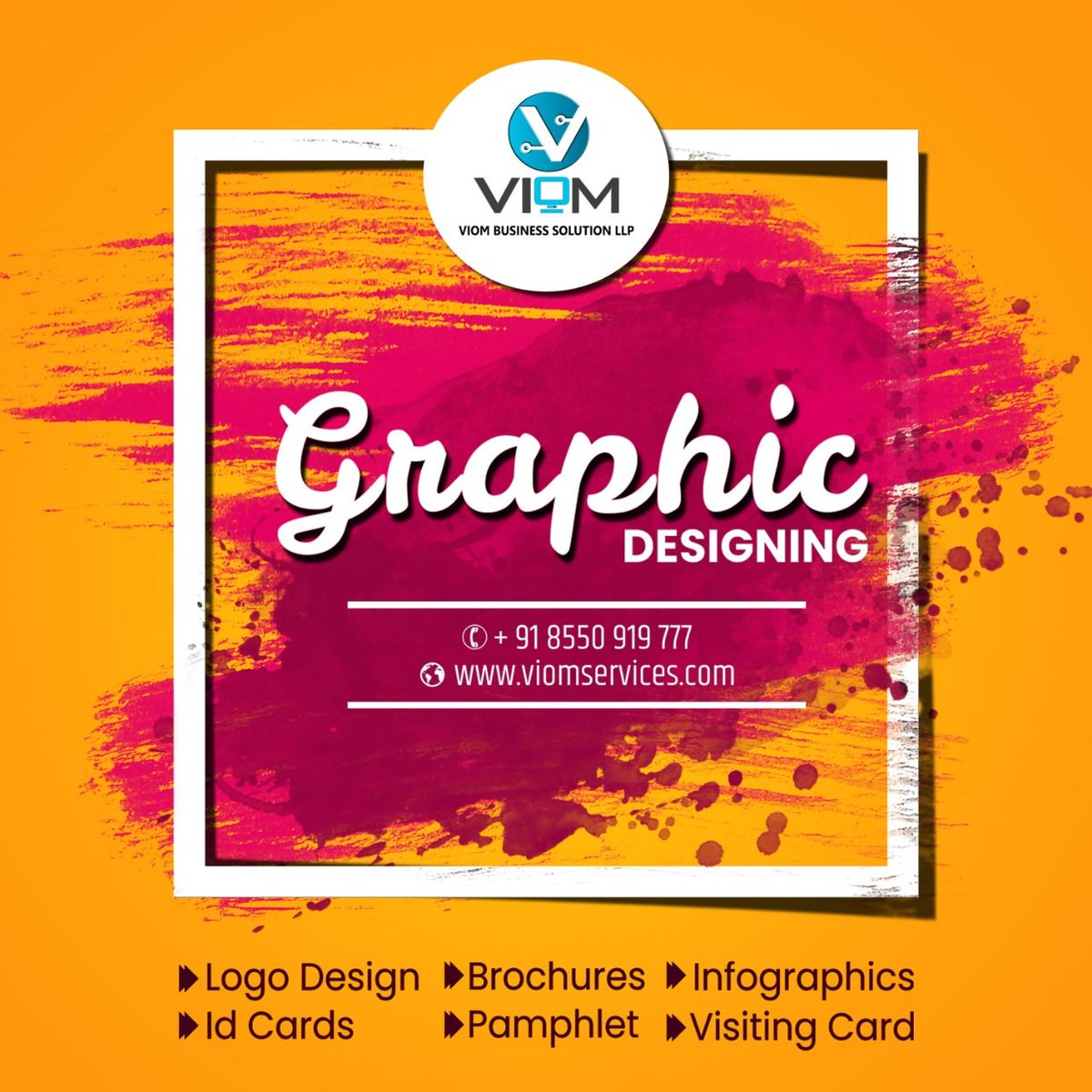 viom_bus_sol's tweet photo. VIOM Business Solution LLP is the best website design company in #Pune City and #Bangalore, #India providing Branding Logo Design services, ID Cards and Brochure, that boost your business.
#LogoDesign #IdCards #InfoGraphics #VisitingCards #Brochures #Pamphlets #GraphicDesign https://t.co/XkQawRqFb1