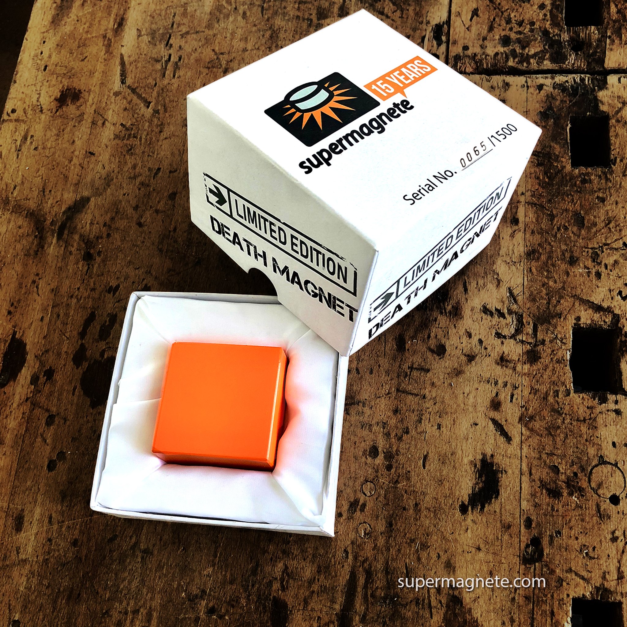 supermagnete on X: Our fans LOVE the Death #Magnet - And we love our fans!  To celebrate our 15 #anniversary we've got something special: A  #DeathMagnet #limitededition in #supermagnete orange! ☠ Go