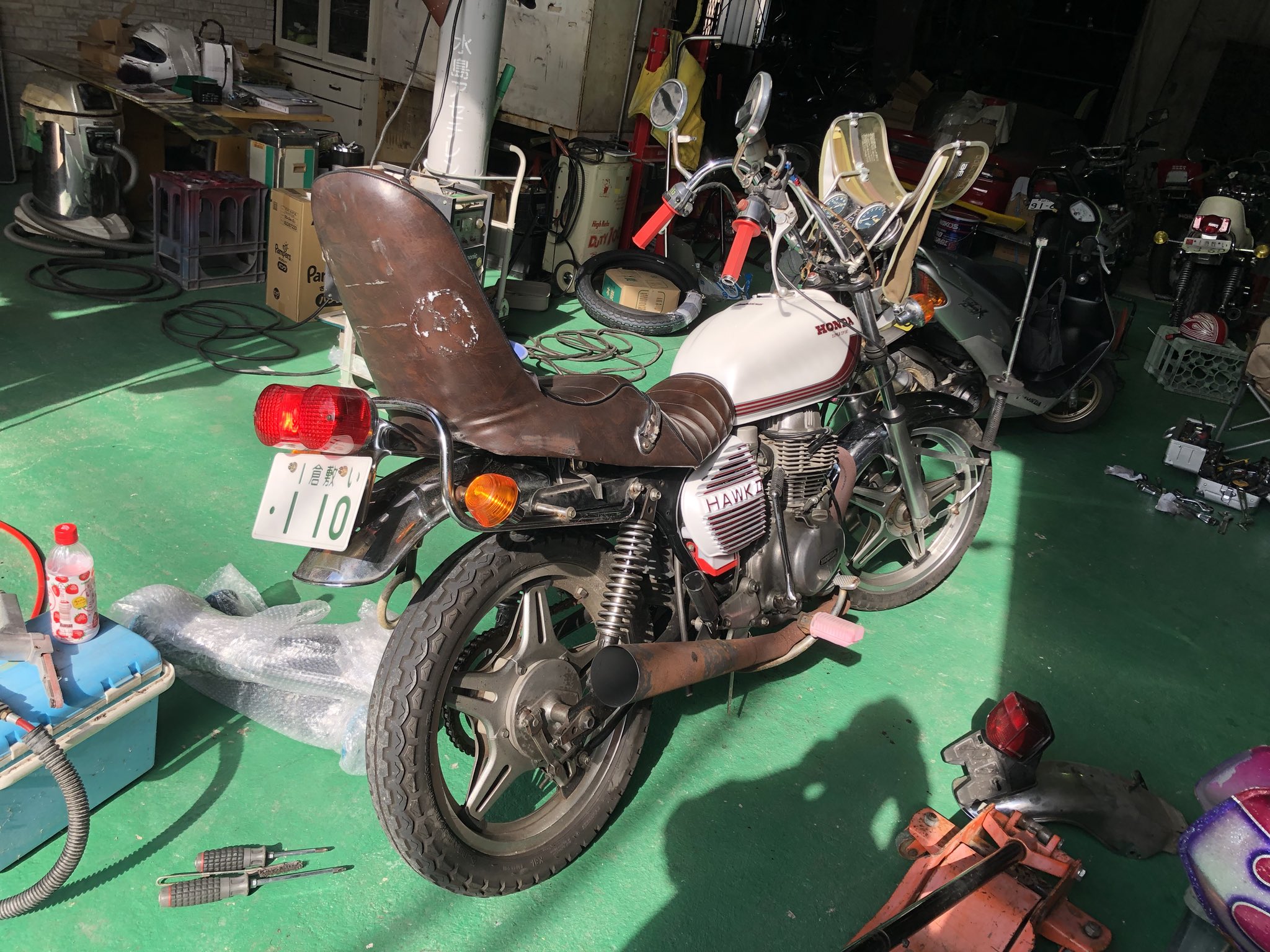 サンパチテール (GT380 テール 土台 (新品】CB250T サンパチテール (GT380 テール 土台 (新品】CB250T