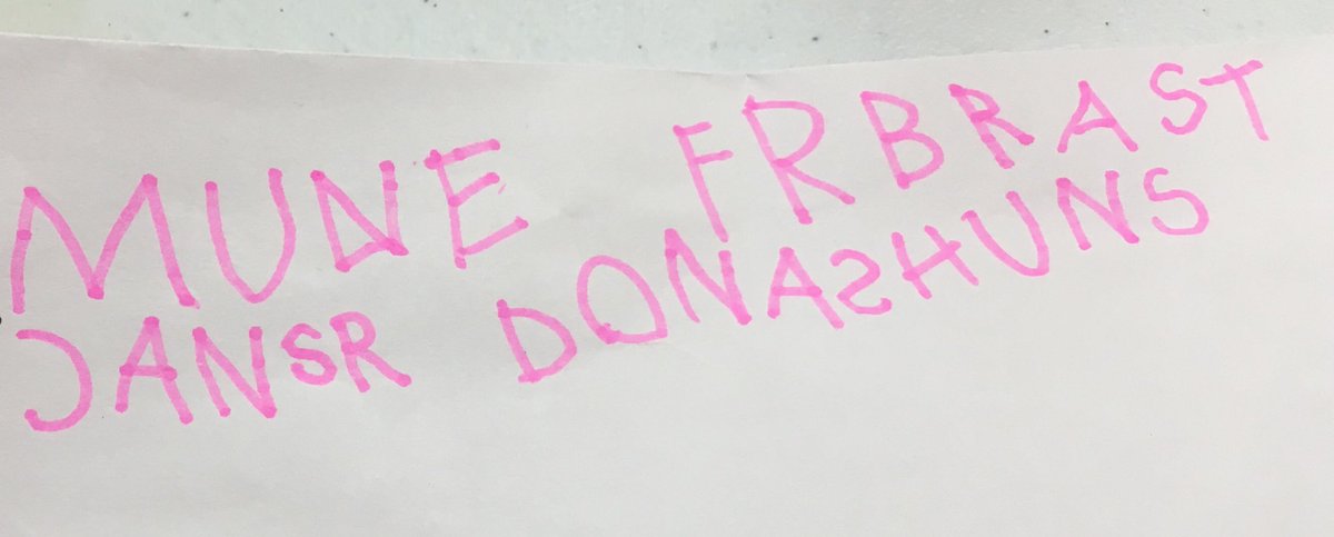 baldwinmillers's tweet photo. For the non-teachers out there, this “Money for breast cancer donations” given to me by some Kindergarteners today. Best Pink Out yet!#pinkout #bearsforthecure #thinkalso https://t.co/COc2m8B3L8