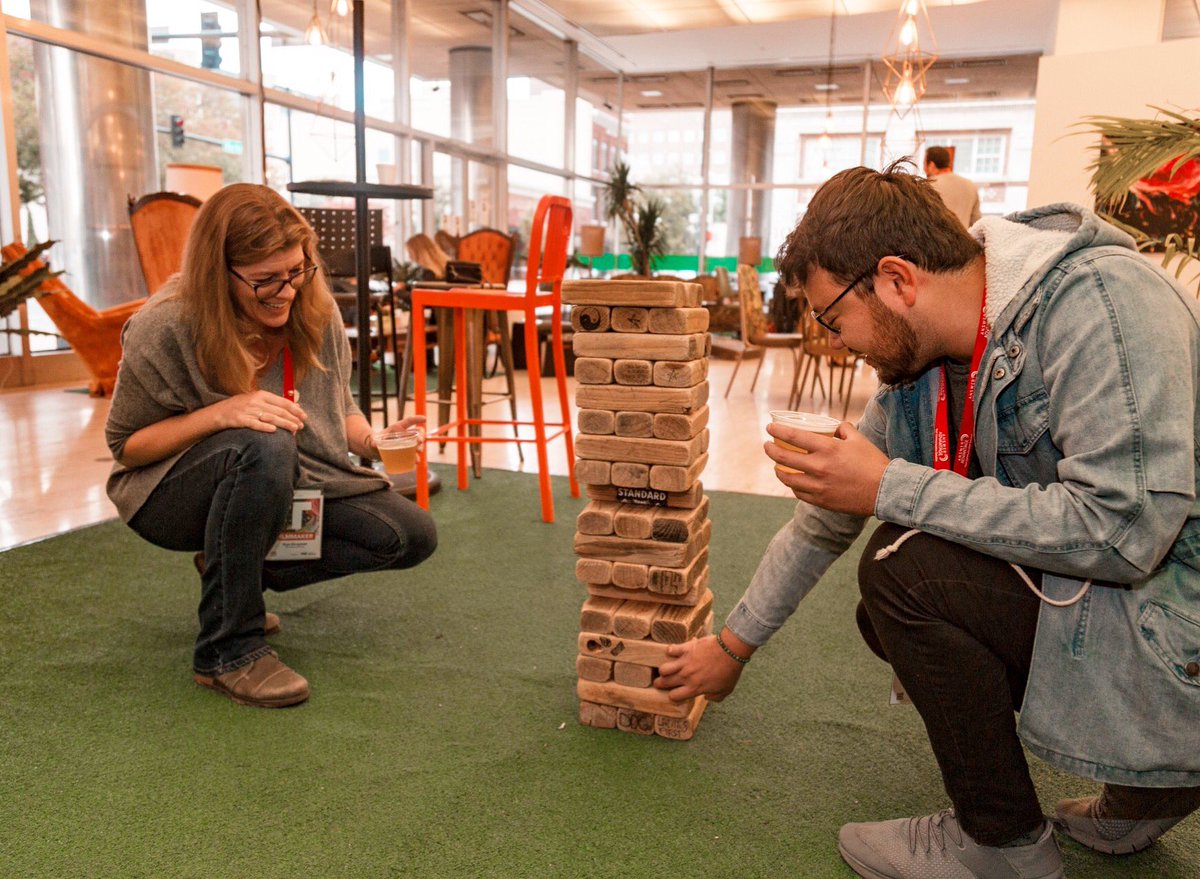 The party never stops in the VIP Lounge with beer from <a href="/DrinkCSB/">Central Std. Brewing</a>! #Tallgrass16
