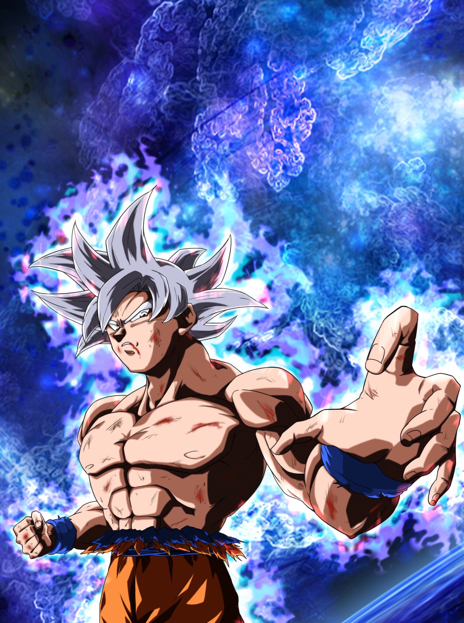 すぎー 前描いたバァサクさんの身勝手の極意悟空をドラゴンボール カード ウエハースのイラスト風にしてみました 背景はフリー素材 ドラゴンボール超 T Co M5kbydn3cl Twitter