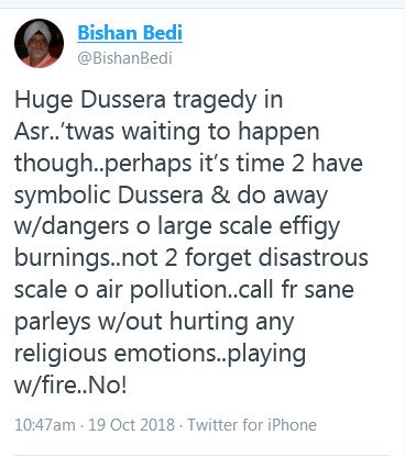 HSSFGURUGRAM's tweet photo. #Amritsar People have not counted total number of dead bodies ..many people are missing ... it is very sad incident ...but Blame game has already started ..blame everything on Hindu Dharma tradition...
#TrainAccident 
#AmritsarTrainMishap 
#amritsar 
#AmritsarTrainTragedy https://t.co/rS1UQ7gkOv