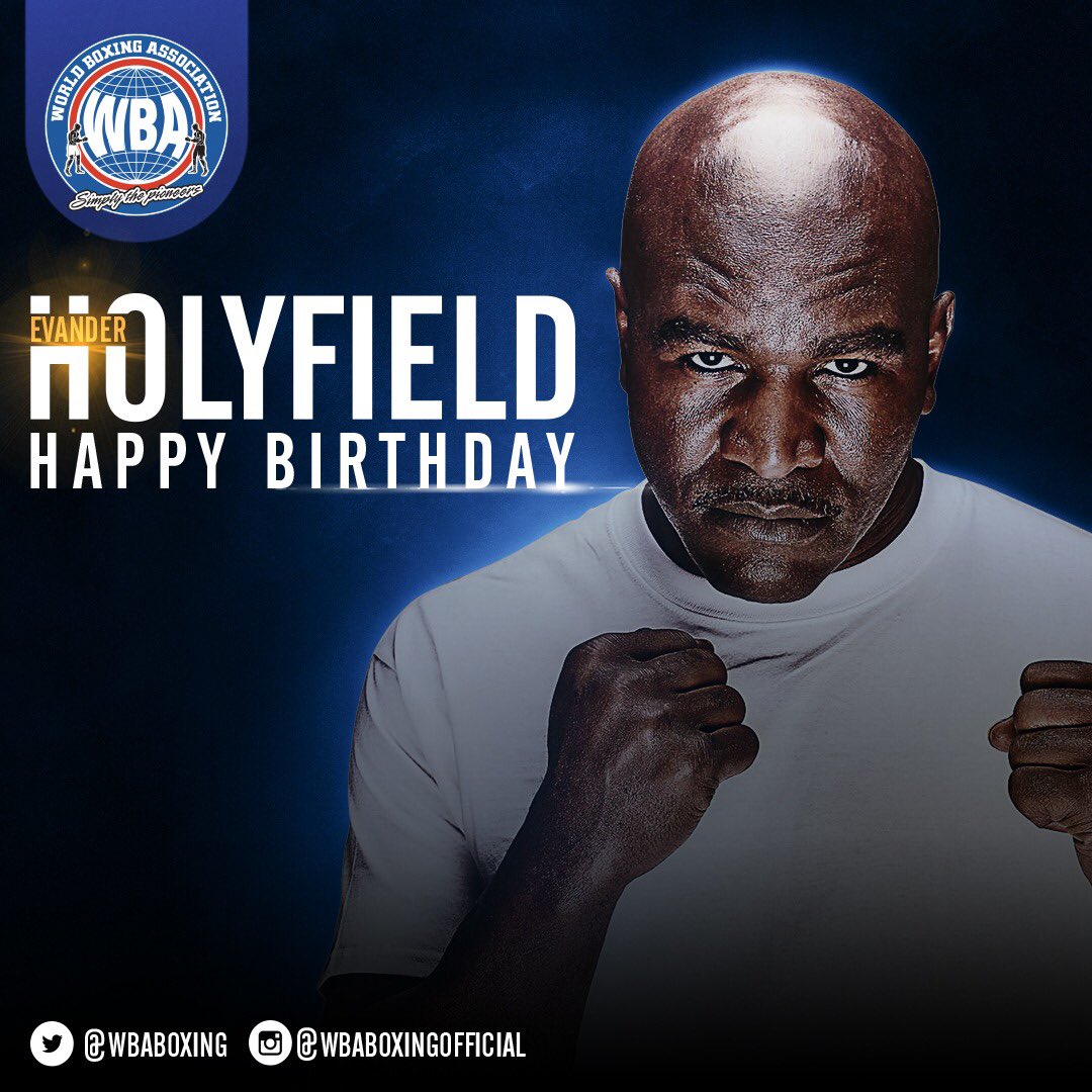 Happy Birthday Evander 5x Heavweight Champion  family 