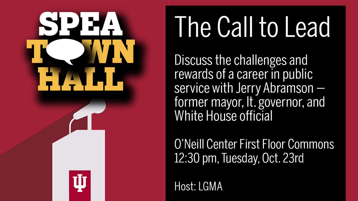 The call to public service is a noble one. Is it yours? At this week's Town Hall Tuesday, learn from someone with local, state, and federal experience.