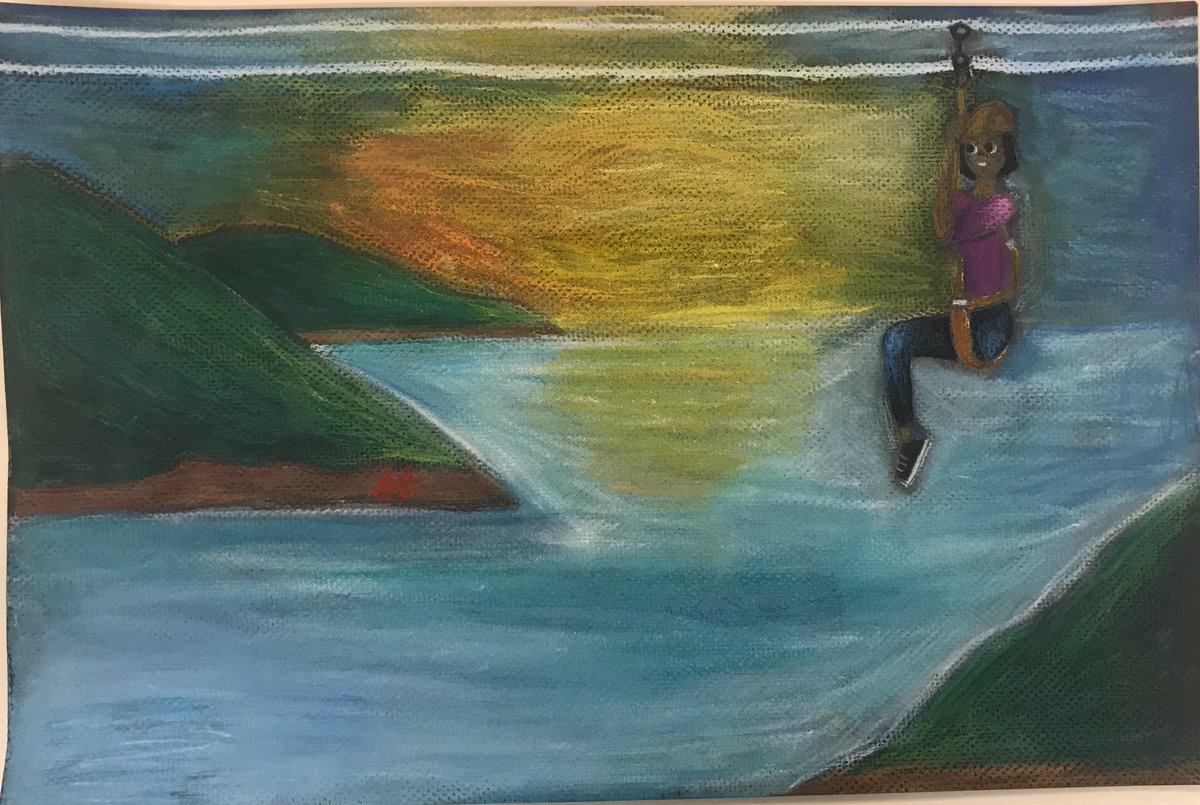 j_fass's tweet photo. Figure drawing time! Check out these pastel figures in action! #art8 #scarsdalemspride https://t.co/4NvnDZ9AVj