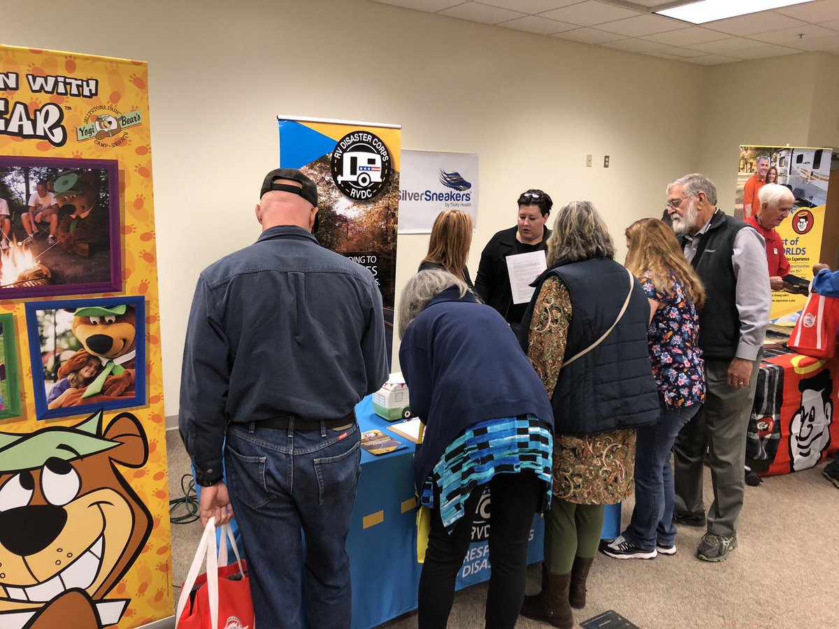 #rendevous2018
Workamper RVers are eager to learn how they can help communities recover from disasters.