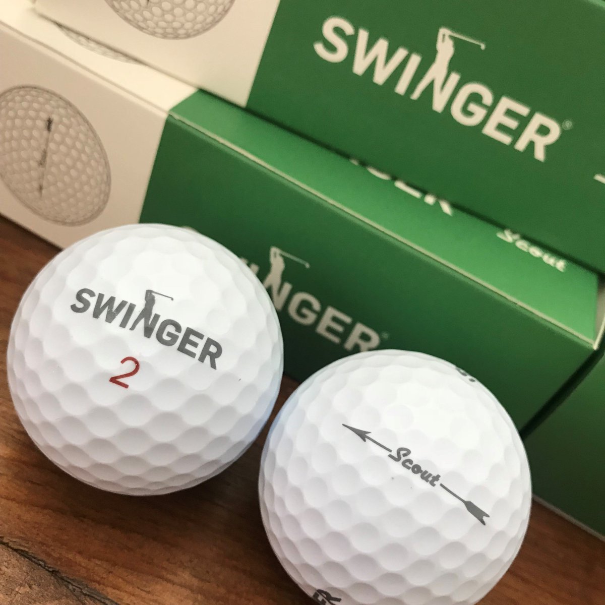 Loving the fresh matte cover featured on the Scout Golf ball. Find them at swingerboxgolf.com.