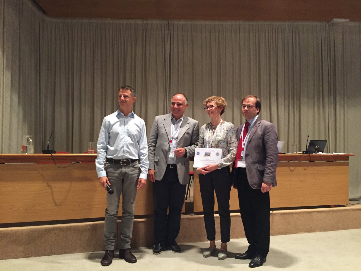 lig_ta's tweet photo. Anna Wieckowska won the award for best poster: Multifunctional ligands targeting cholinesterases, 5-HT6 receptors, and beta-amyloid #mutalig #multitarget #MTDL @COSTprogramme https://t.co/0ld4UVjk4j