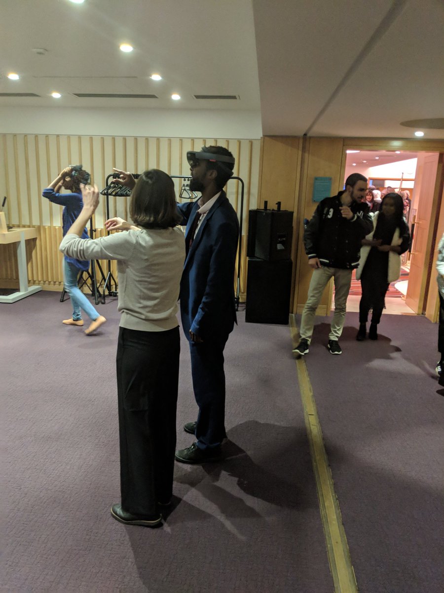 mnemoscene_io's tweet image. Premiering #nomadproject at the @britishlibrary for the @SomaliWeekFest launch with @AbiraHussein #mixedreality #hat